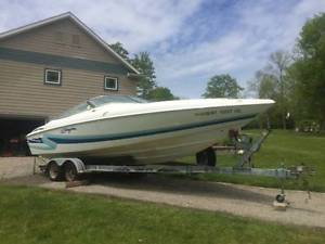 Baja 25 foot 252 islander 454 hydralic steering bravo exhaust 25 hours outlaw
