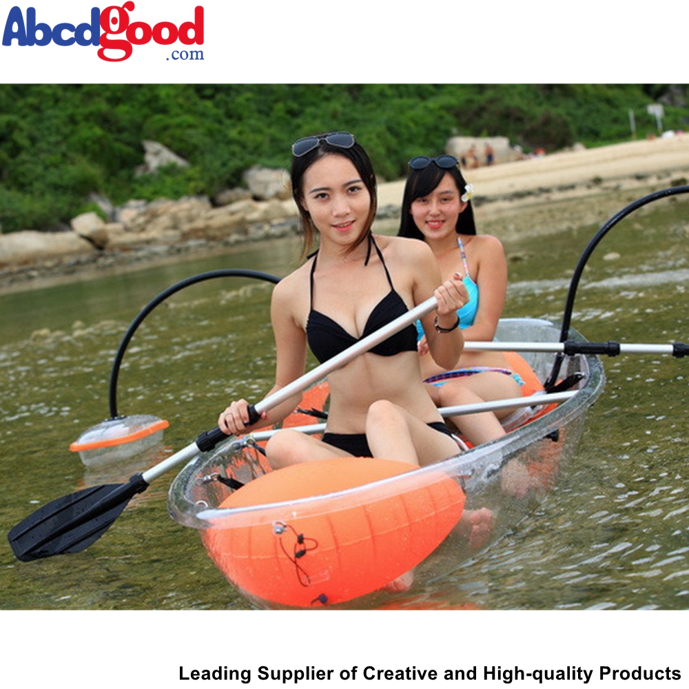 Clear Canoe Transparent Fishing Kayak