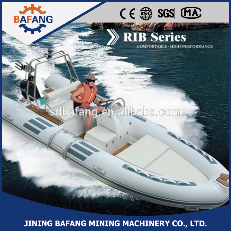 2015 Hot style! CE certificate,4.8m/8person/60 horsepower fiberglass rigid inflatable boats