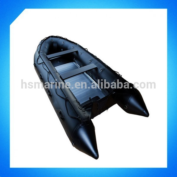 2015 4.3m Aluminum Floor Inflatable Rescue boat/sport boat/Fishing boat