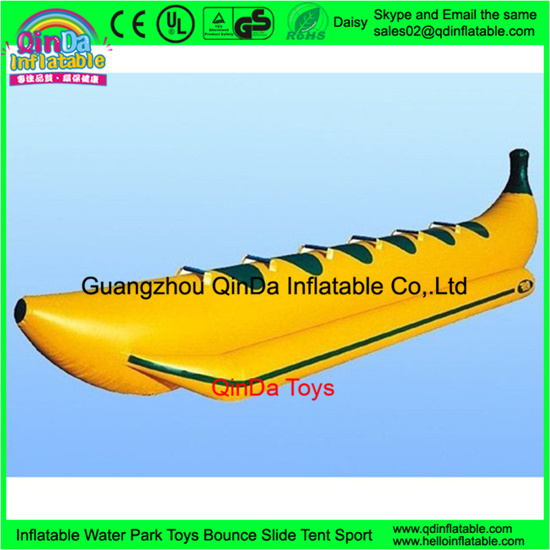 Durable Single Tube Inflatable Water Games Flyfish Banana Boat