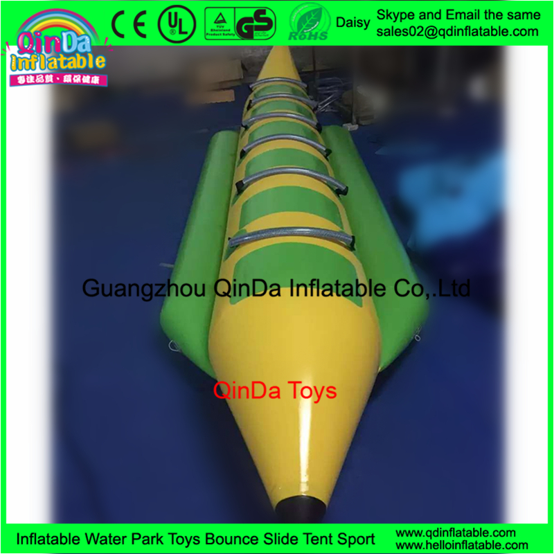 Funny Cheap PVC Rigid Inflatable Banana Boat For Sale Jet Ski