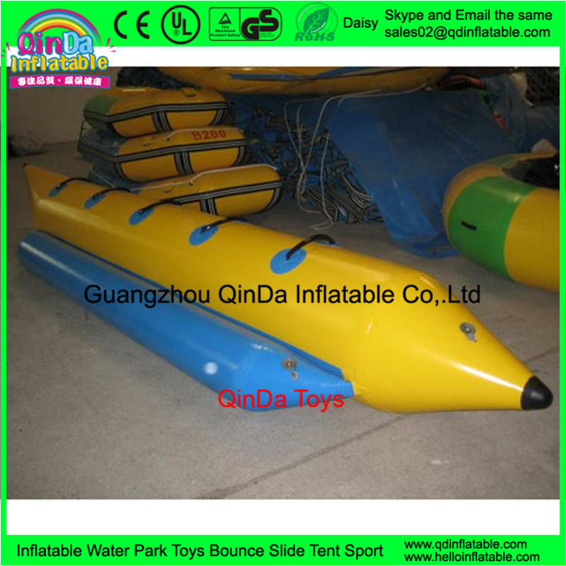 Best Selling 8 Persons PVC Material Cheap Inflatable Water Banana Boat For Sale