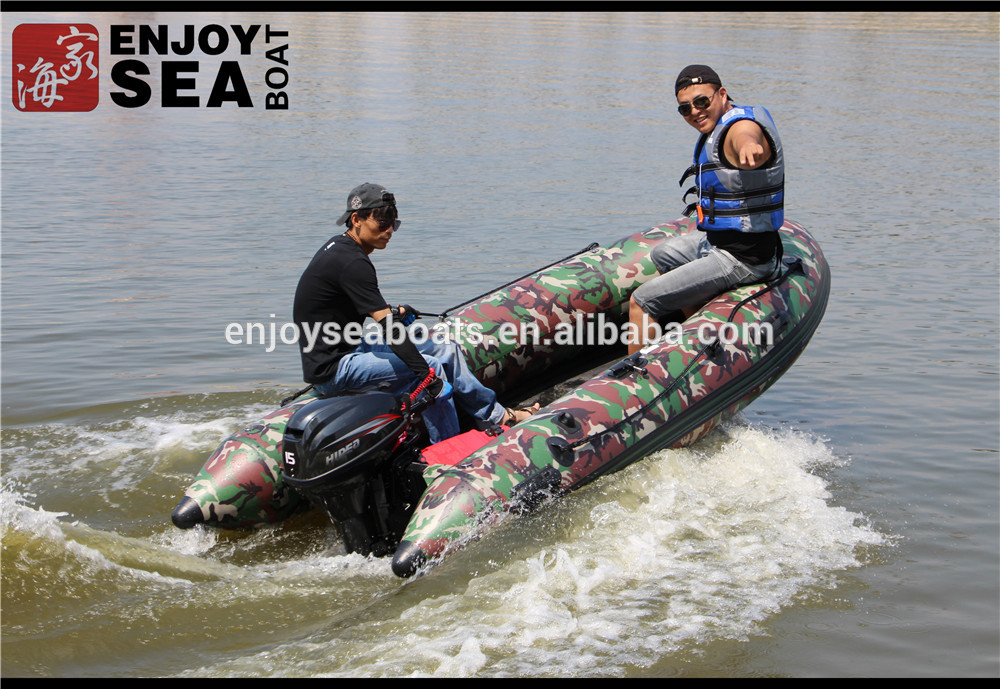 2 people Mini camo rib boat rigid fiberglass boat for fishing or military patrol rescue salvage RIB-300 for sale!!!