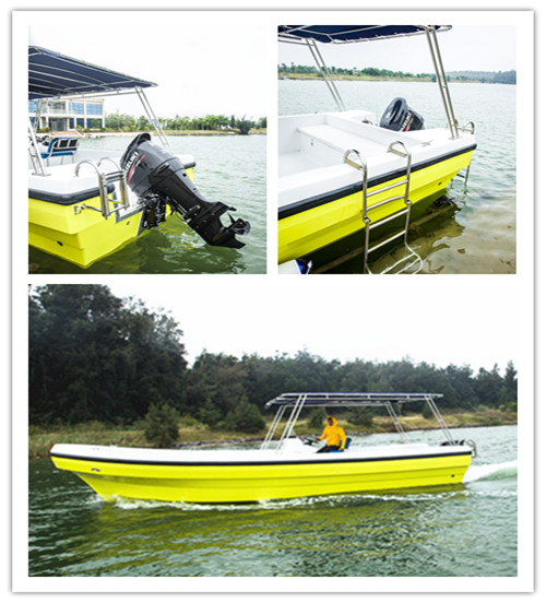 New Condition Fiberglass Speed Outboard Motor Boat