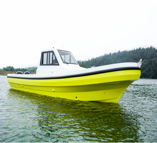 30FT CE Certification Japanese Style Fiberglass Fishing Boat Yacht