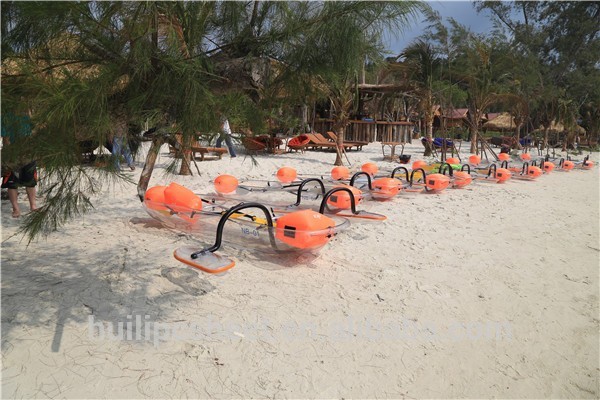 Huili 100% virgin material polycarbonate kayak canoe by secondary thermal plastic forming