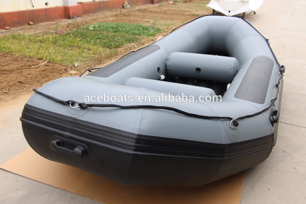 white water rafting inflatable boat AR-400 with 1.8mm pvc