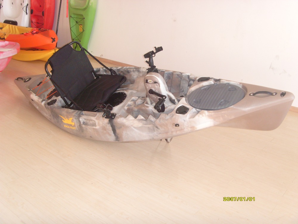 professional pedal drive kayak fishing kayak very fast speed freely