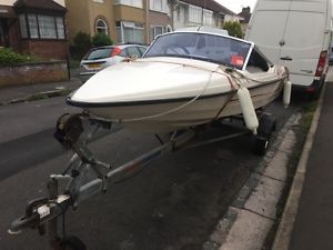 Fletcher GTO speedboat with trailer with engine great orignal condition