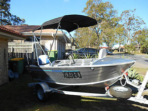 3.8 mtr blue fin varmint boat