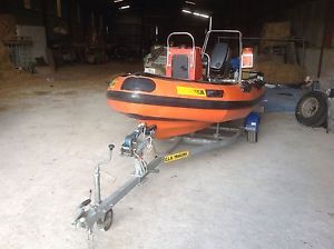 Humber 4.9 m Rib model L fitted with Yahama 75hp outboard motor