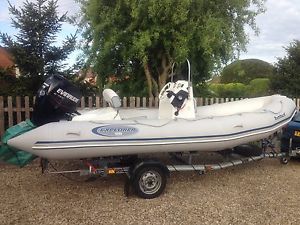 BOMBARD SB500 SPORTS RIB EVINRUDE ETEC 75 ZODIAC SPEEDBOAT SKIBOAT BOAT 5 METRE
