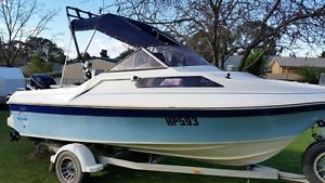 Yalta Craft 1650 Odessa Fishing Boat with 115hp Mercury Optimax & 6hp Aux
