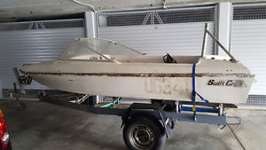 SWIFTCRAFT 13ft SPEED/SKI/FISHING/FAMILY BOAT incl TRAILER