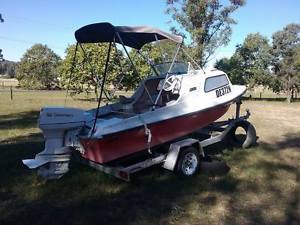 4.2 meter half cab boat