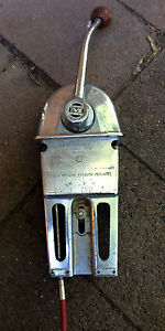 Vinatge MORSE-ENGINE-CONTROL-Top-Mount-Accelerator lever. Includes 5.2 m cable