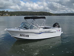 QUINTREX FISHABOUT 450 2014 MODEL 60HP 4 STROKE MERCURY