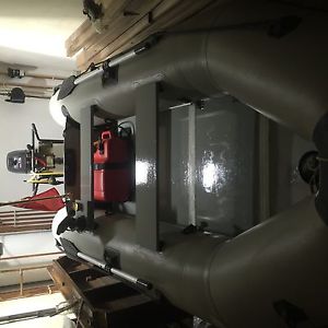 YAM 330S Inflatable Dinghy Plus Launching Wheels, New Boards and Extras