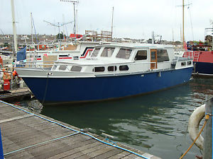 38 foot Dutch Built Motor Cruiser, Liveaboard Cornwall