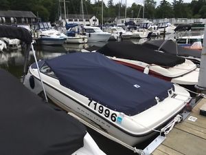 Bayliner 175 speed boat with mooring on Windermere lake, just serviced new cover