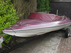 SIM SUPER V ~ 14FT SPEEDBOAT~ WITH TRAILER.