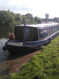 60'x10' Wide Beam Narrow Boat with Transferable  Moorings in Worcester (if req)