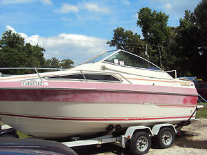 1988 Sea Ray 21 ft Aft Cabin V6 Boat with Trailer Seville 21 Aft Cabin