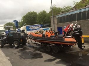 rigid inflatable boat