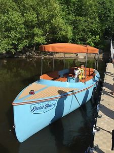 FANTAIL 217 2016 ELECTRIC MOTOR BOAT DUFFY PONTOON TRITOON