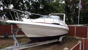 monterey boat cabin cruiser sports boat power boat 99p start inc trailer no res