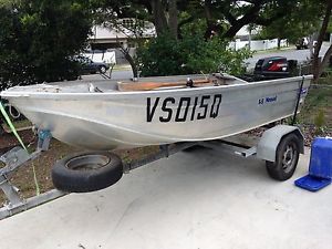 Tinnie - 3.5m Seajay with 15Hp Tohatsu Engine