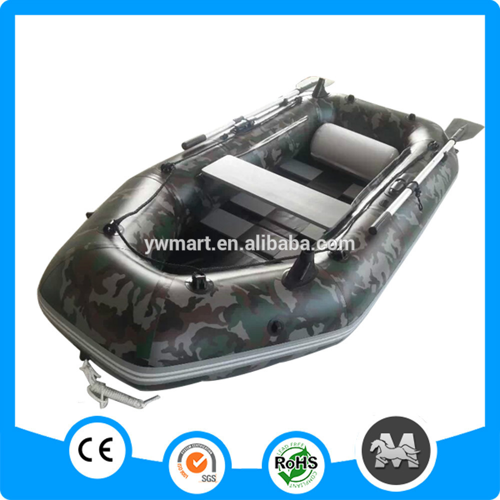 camo mercury engine Rigid hull inflatable hypalon rubber plastic pvc boat with trailer for sale from China
