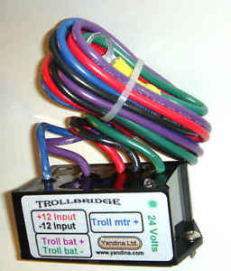 Trollbridge24 charger for 24 volt Boat Trolling Motor