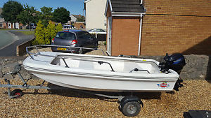 Sea Swift Saratago Dory fishing Boat 11ft with 15hp Four Stroke Tohatsu