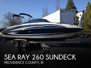 2010 Sea Ray 260 Sundeck
