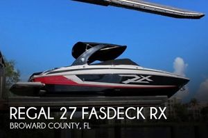 2015 Regal 27 Fasdeck RX