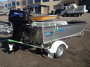 Sea Craft Bass 395. 30hp two-stroke outboard & Trailer. PH1300 403 213