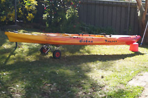 kayak cobra tourer/with roof loader