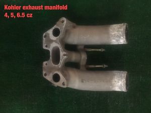 Kohler 3.5, 4, 5, 6.5 cz EXhaust Manifold