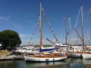 Restoration Project (est.85% done)... ''Classic 1950's Wooden Sailing Yacht''.