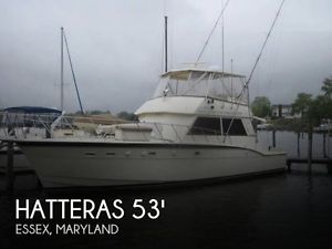 1982 Hatteras 55 Convertible