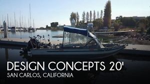 1998 Design Concepts 20' PACIFIC ANGLER DELTA SF OB