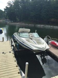 2009 18' Caravelle Powerboat 186 Bow Rider Water Ski Boat 186BR w/ Trailer