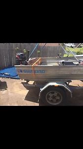 Tinny Boat trailer motor