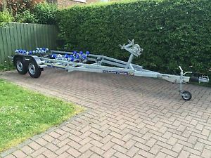 2000kg Twin Axle  Nicholson Braked Trailer For Sale - Fully Serviced