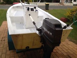 Boat open  fibreglass