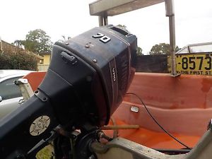 Fiberglass fishing boat