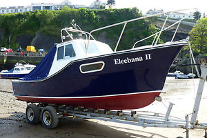 Colvic Style Seaworker 22 Fishing Pleasure Boat Diesel Inboard
