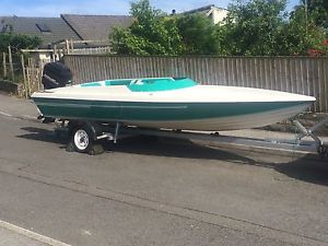 Phantom 18 Speedboat Powerboat Mercury 150 v6 Blackmax and Trailer